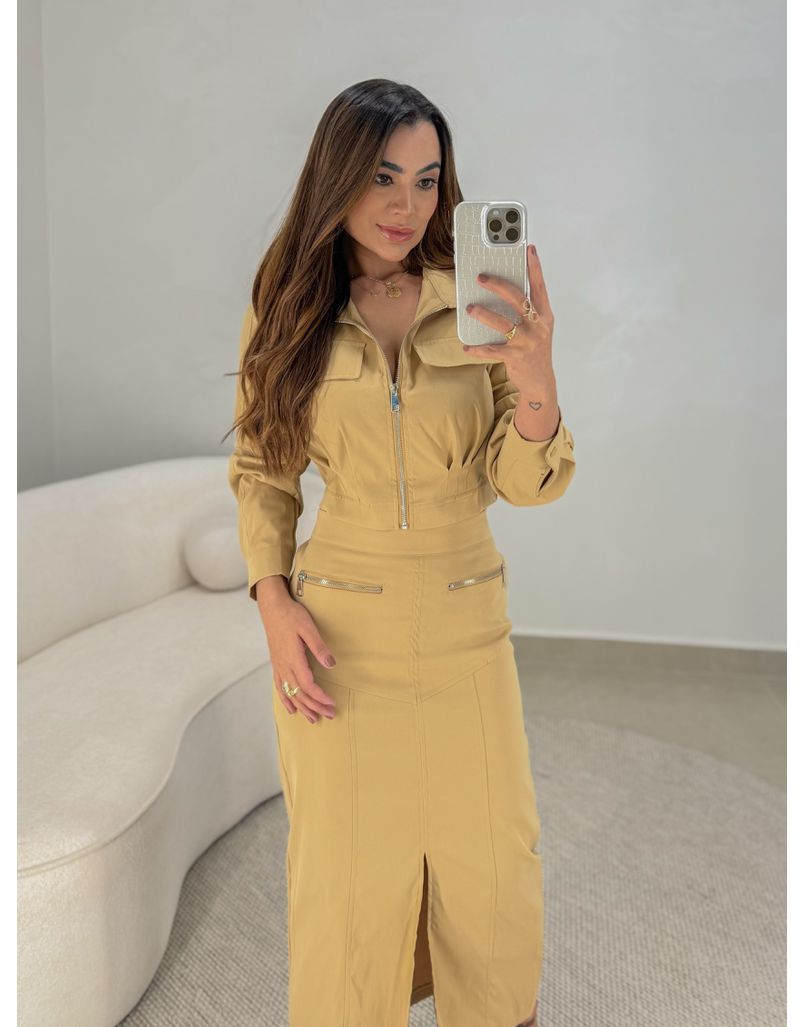 Conjunto Saia Lídia Camelo