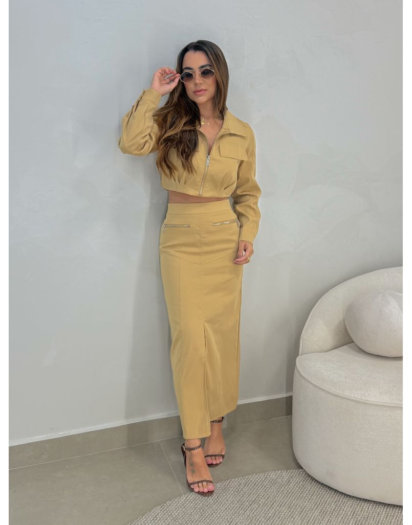 Conjunto Saia Lídia Camelo