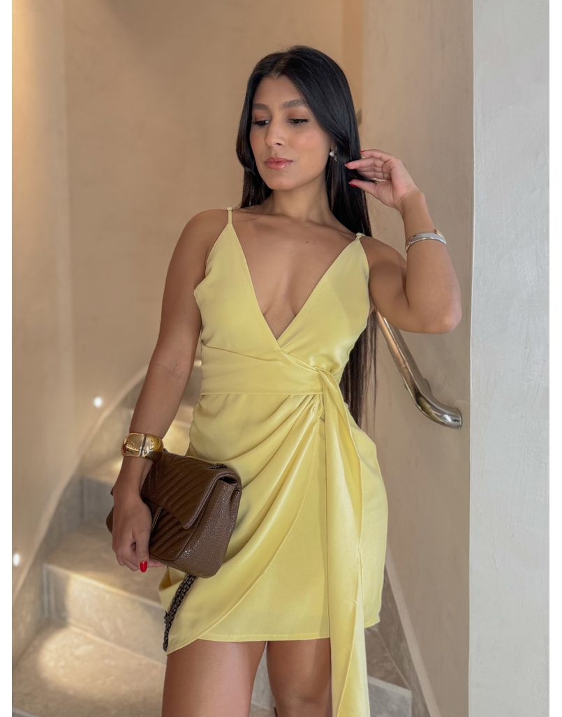 Vestido Alcinha Eduarda Manteiga