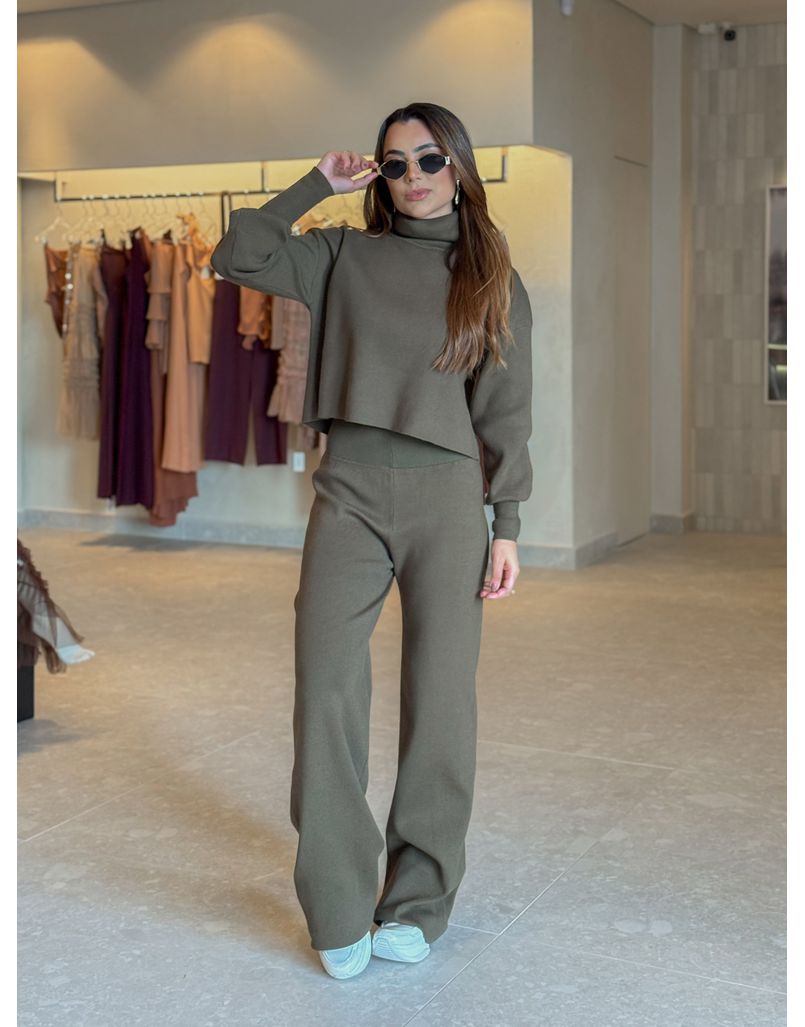 Conjunto Tricot Rússia Militar