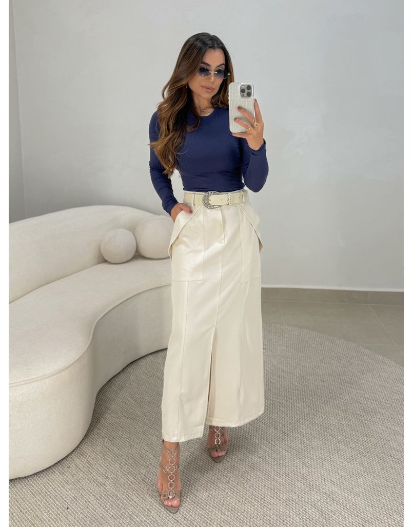 Blusa Manga Longa Madalena Marinho