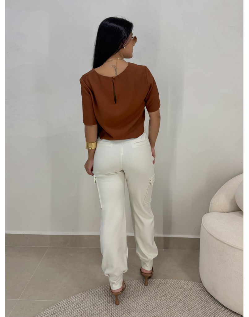 Calça Ponto Roma Off
