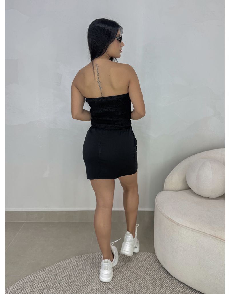 Conjunto Tomara Que Caia Raquel Preto
