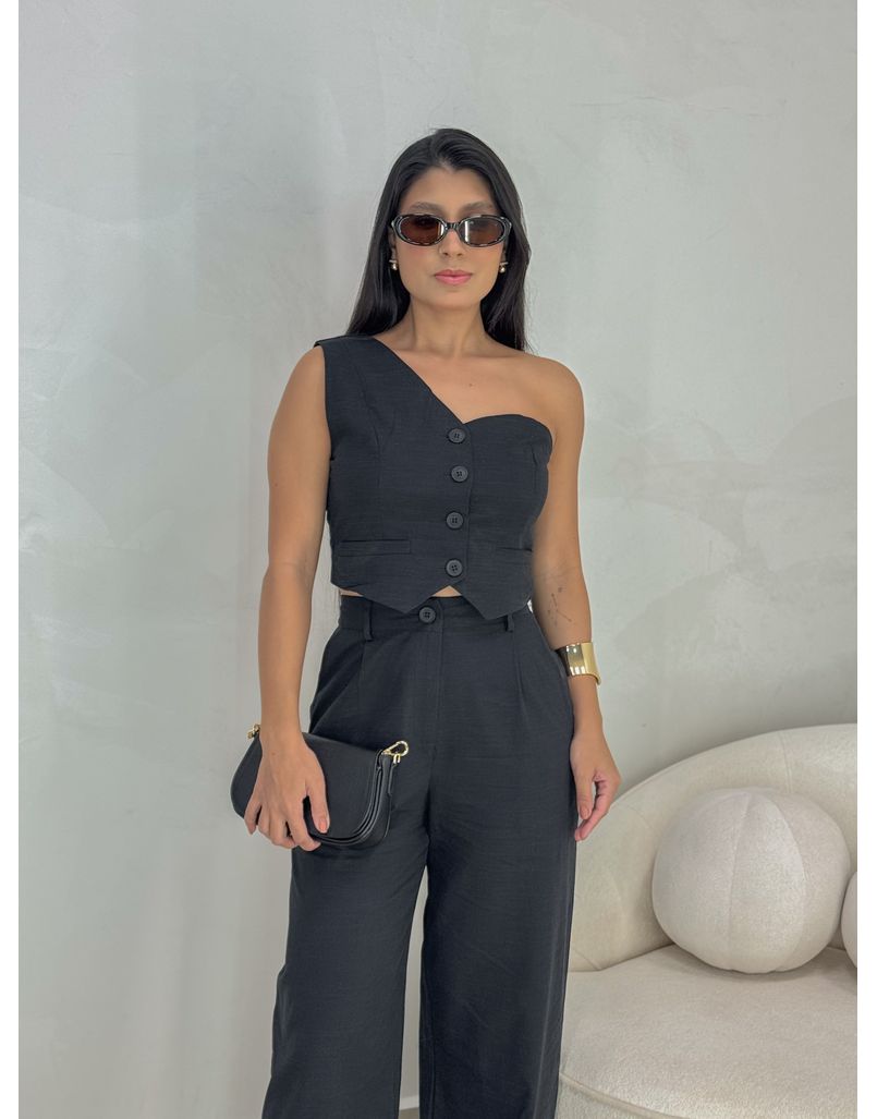 Conjunto Calça Cássia Preto