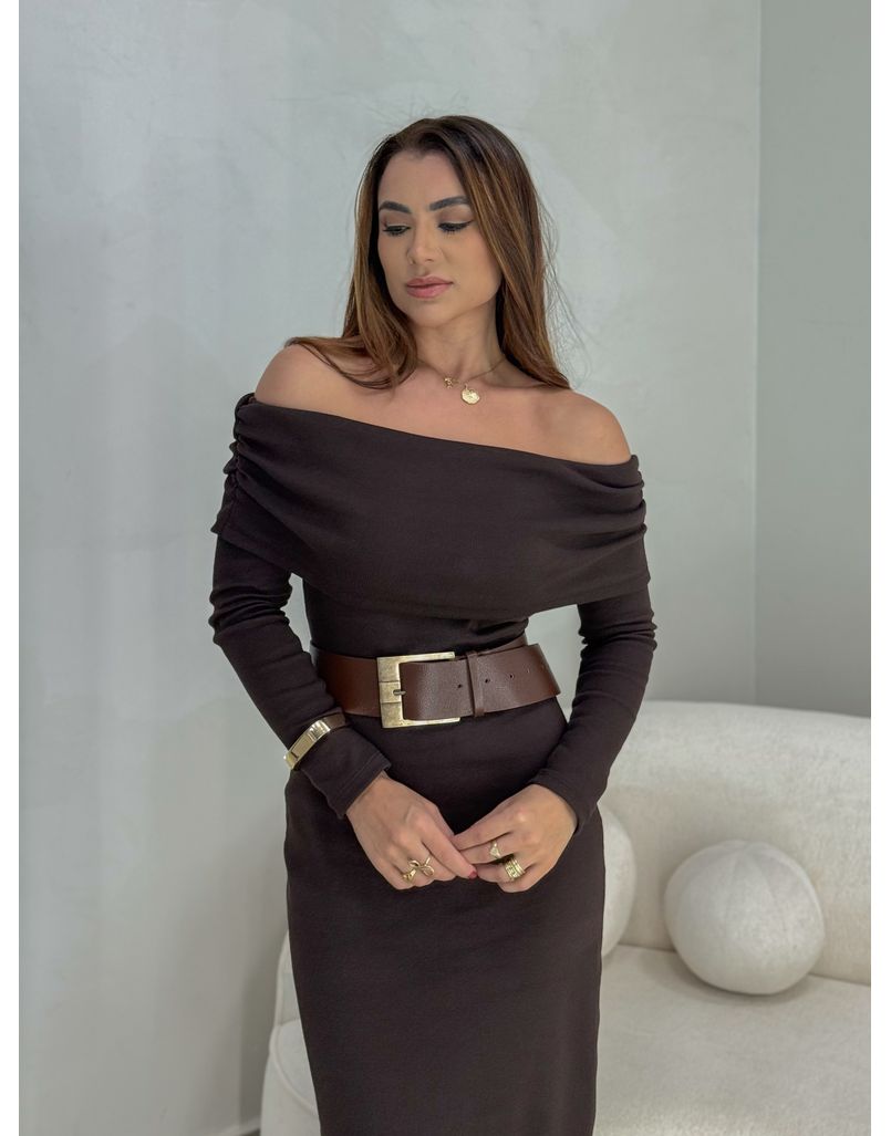 Cinto Fivela Fanni Café 