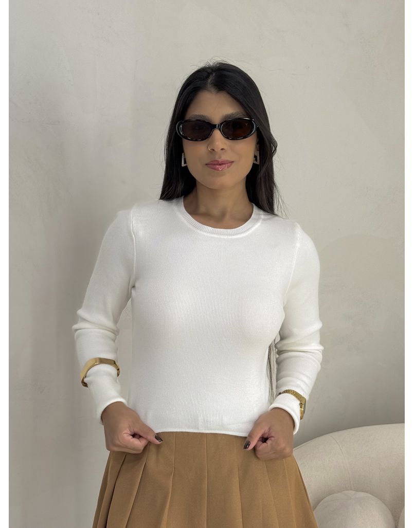 Blusa Manga Longa Modal Off