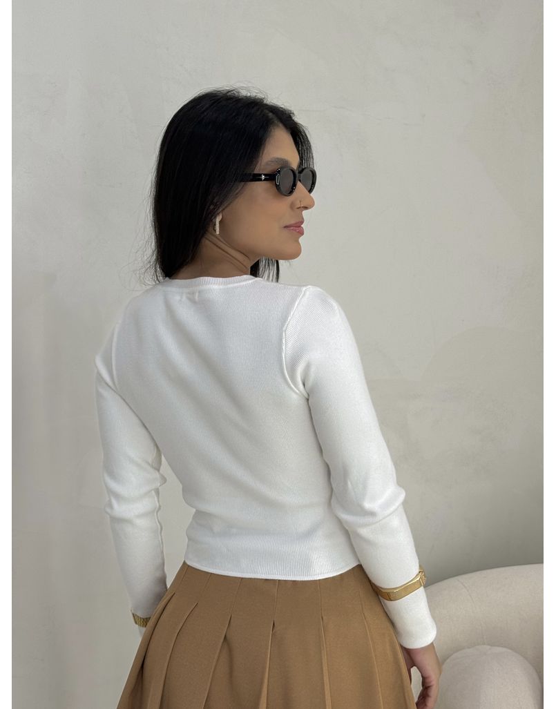 Blusa Manga Longa Modal Off