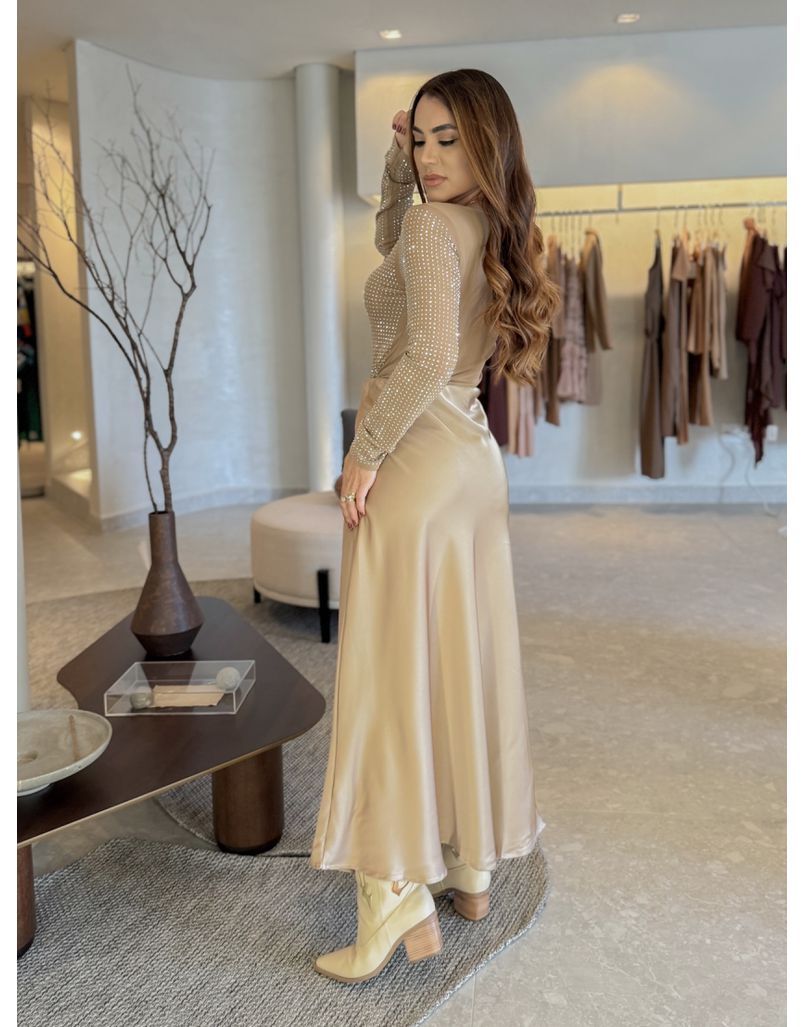 Body Strass Mocha Mousse