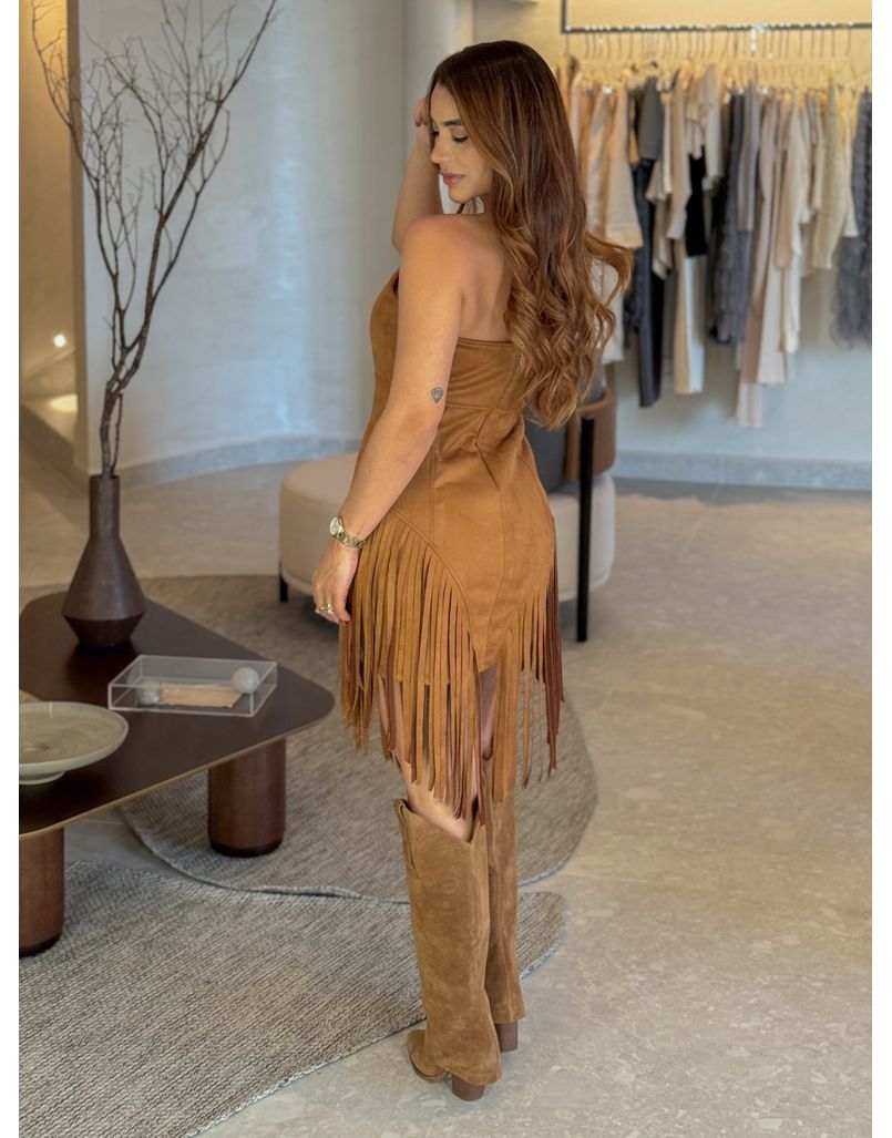 Vestido Nash Caramelo