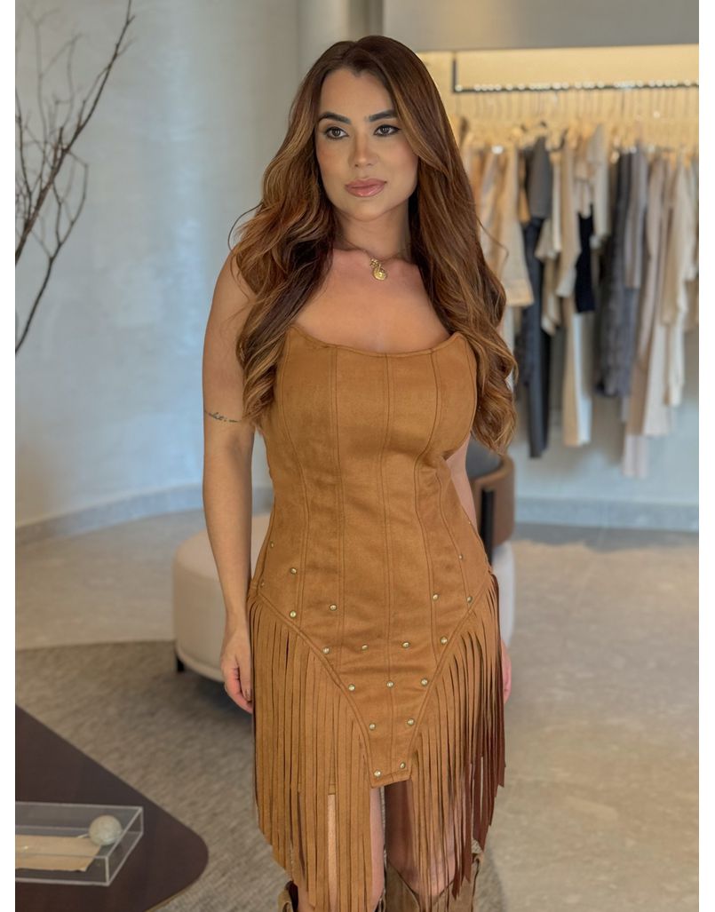Vestido Nash Caramelo