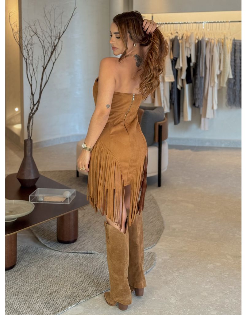 Vestido Nash Caramelo