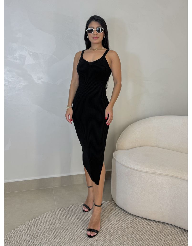 Vestido Istambul Preto - Loja La Mina 