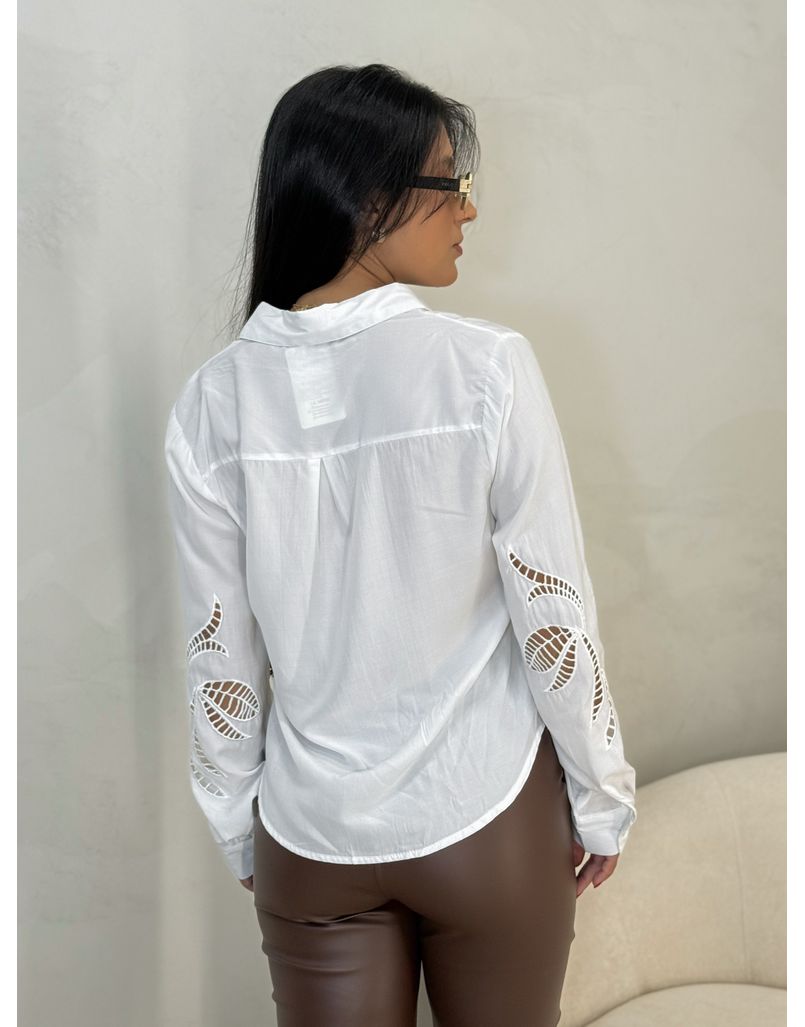 Camisa Laise Milena Branca