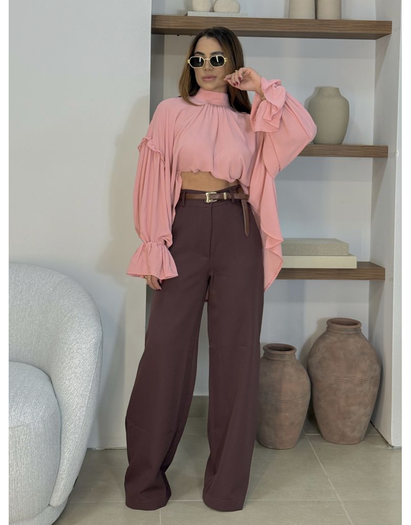 Blusa Mullet Rosa
