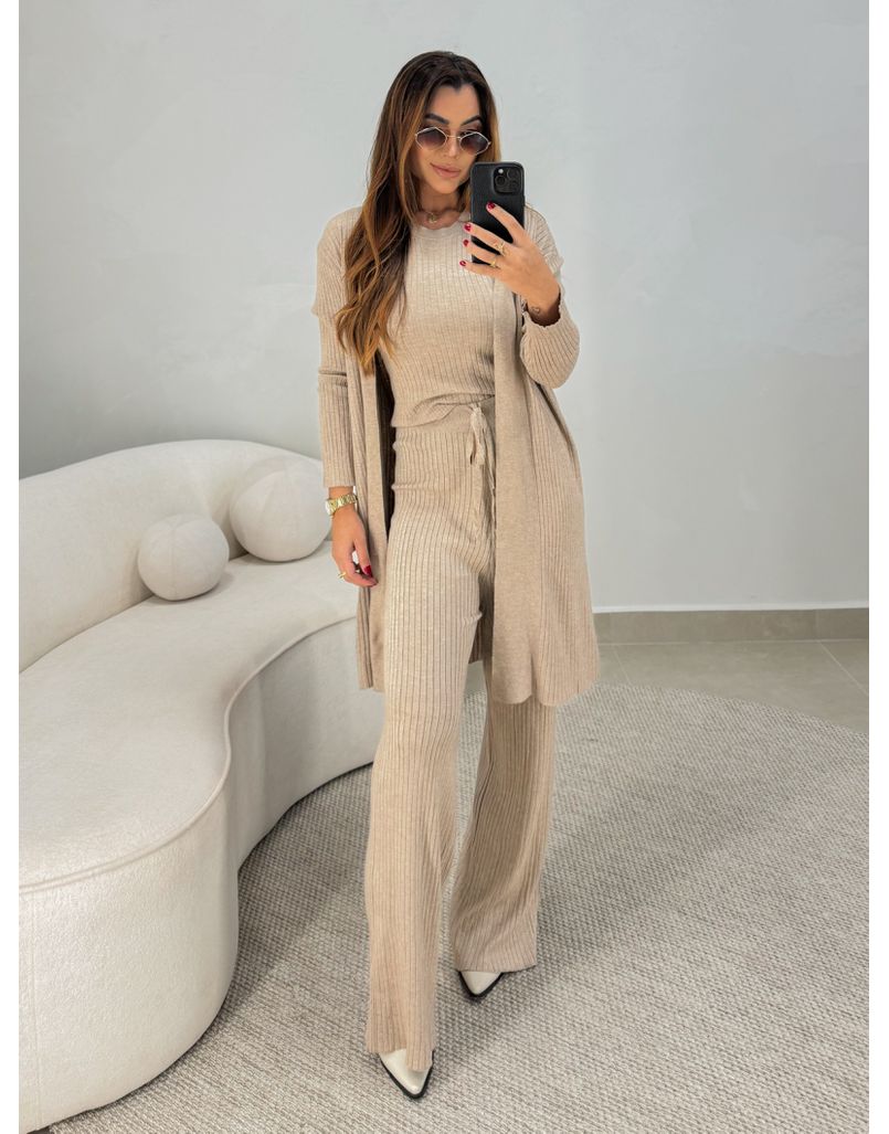 Conjunto 3 Peças Marrocos Cappuccino - Loja La Mina 