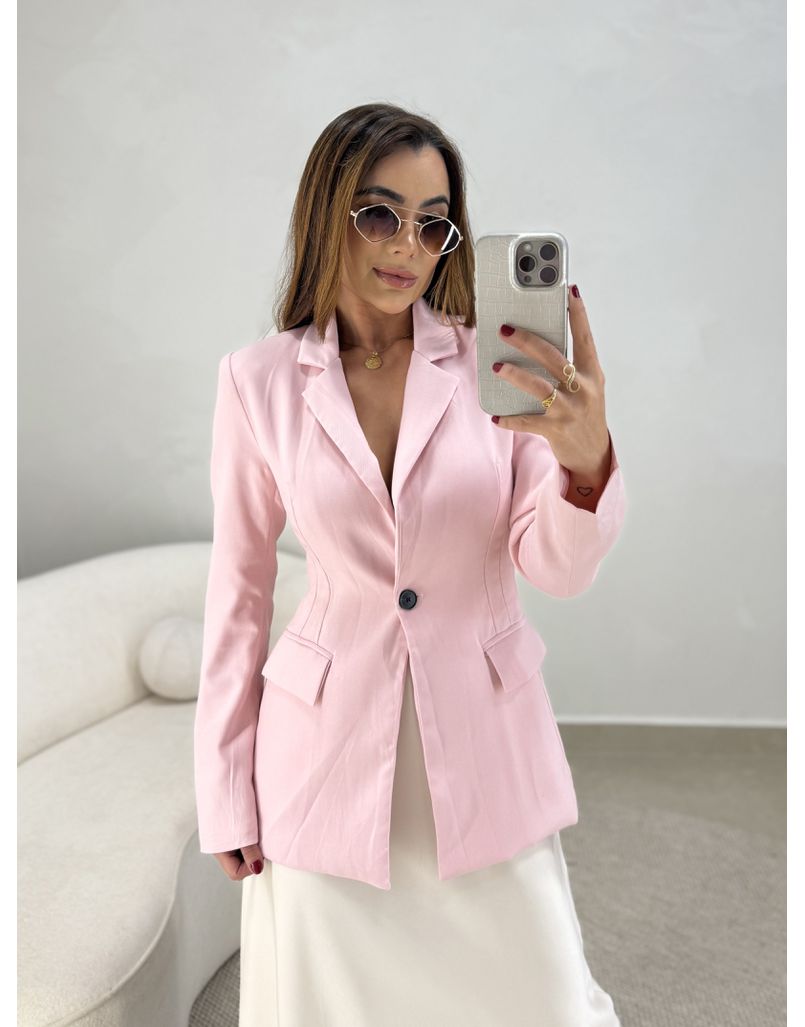 Blazer Zarah Rosa