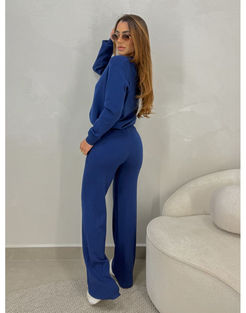 Conjunto Tricot Santorini Azul