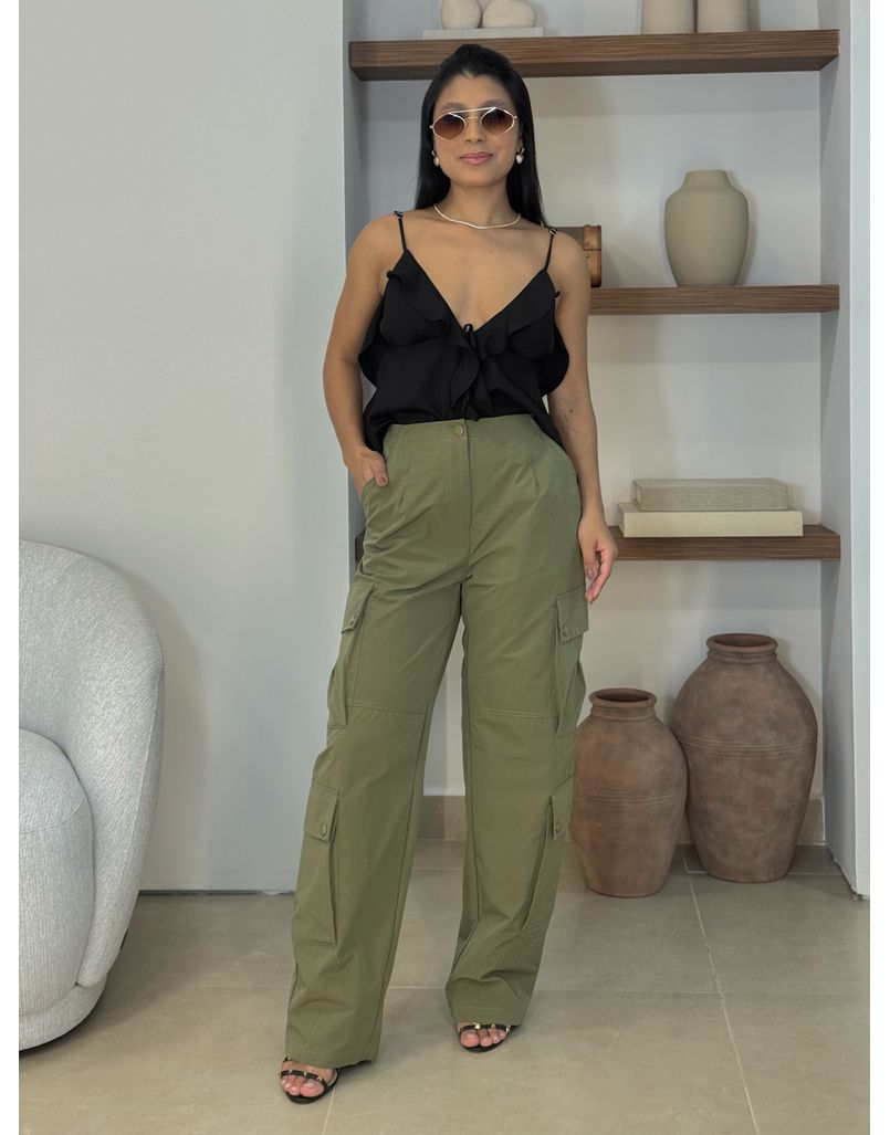 Calça Cargo Hanna Militar