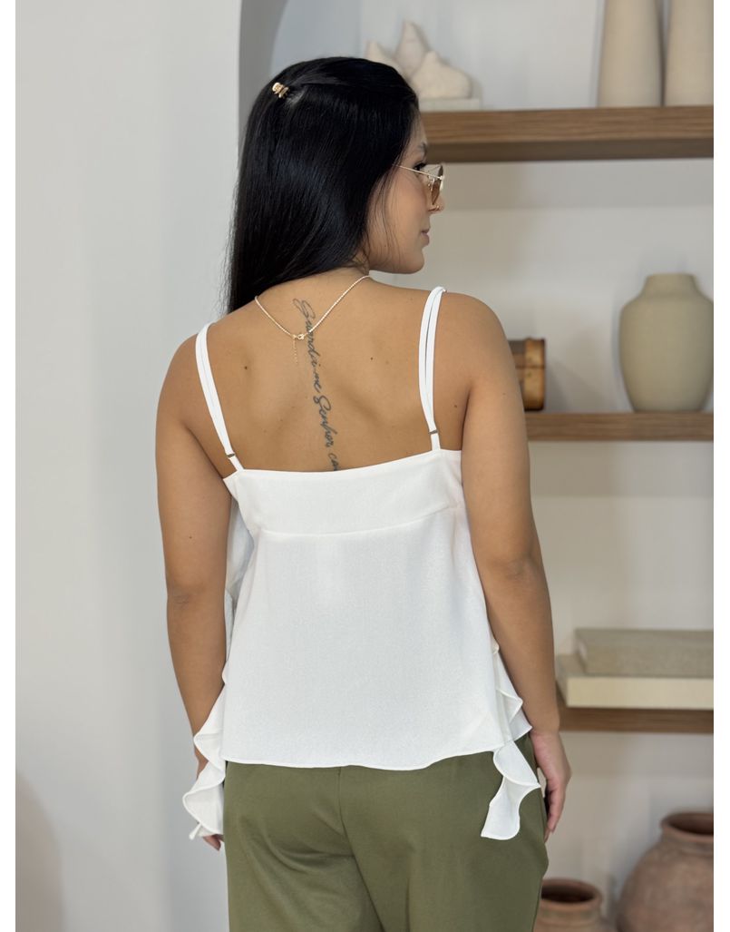 Blusa Babado Otavia Off