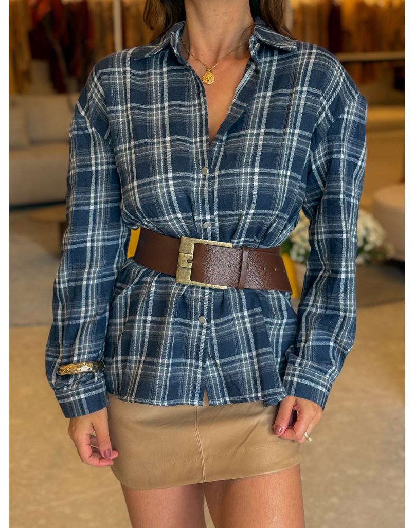 Camisa Xadrez Alina Marinho