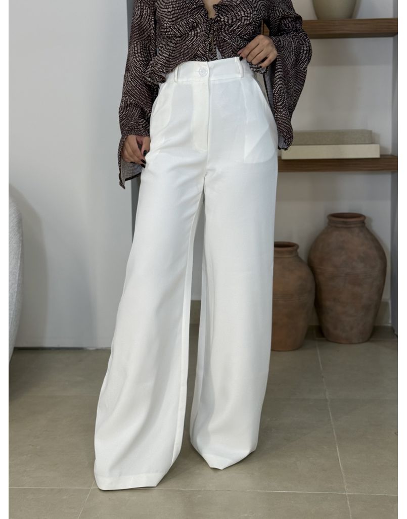 Calça Alfaiataria Maria Branca - Loja La Mina 