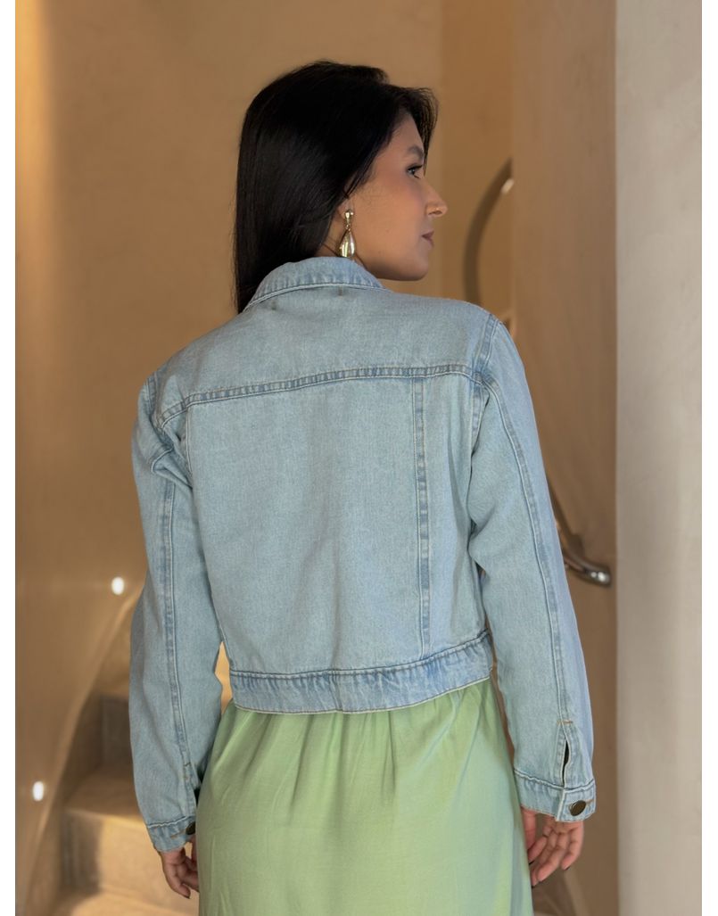 Jaqueta Jeans Clara Kauane