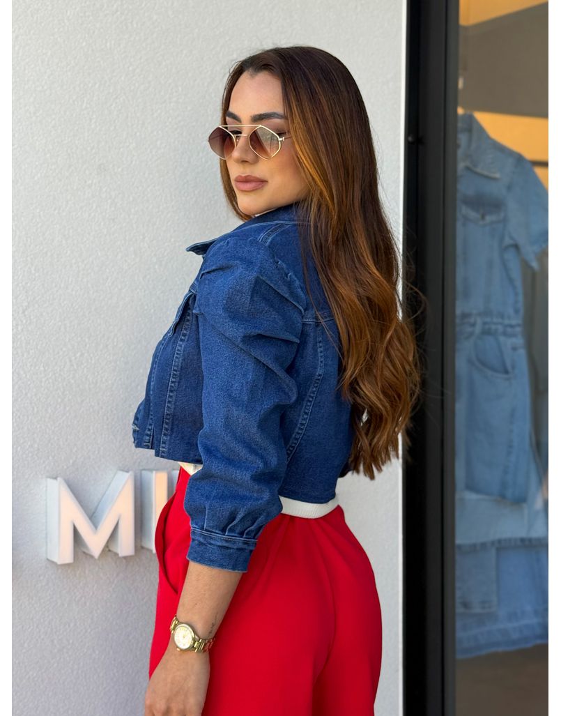 Jaqueta Jeans Livia Escura