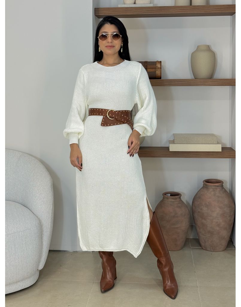 Vestido Tricot Letícia Off