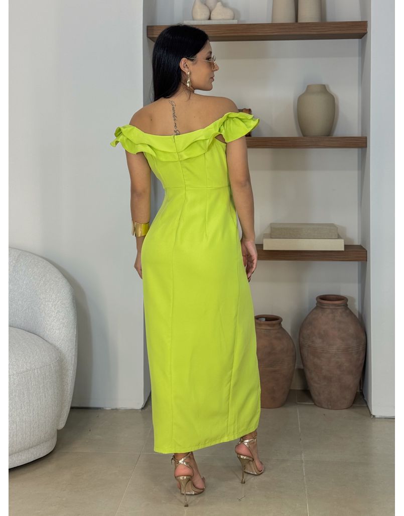 Vestido Babado Isadora Lima