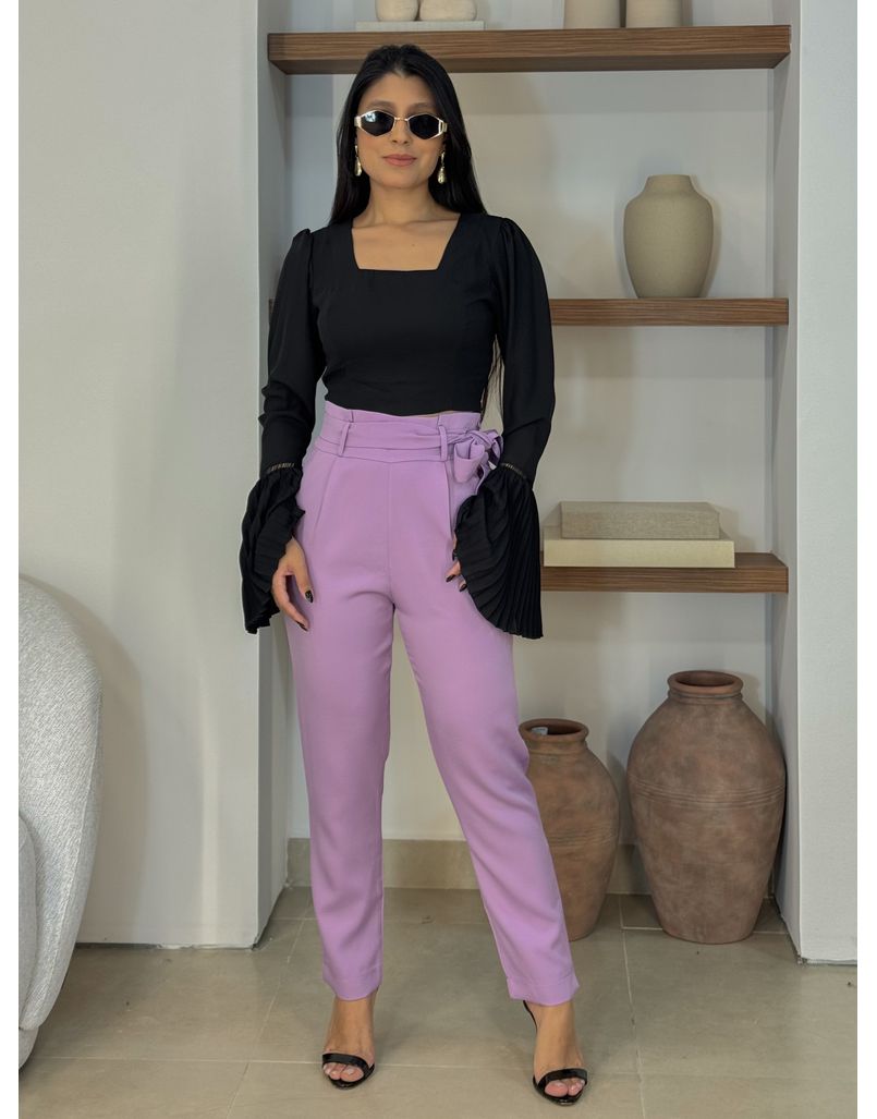 Calça Alfaiataria Clochard Lilás