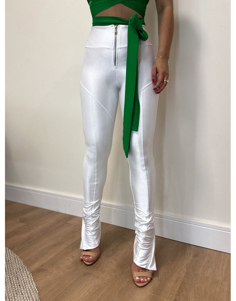 Calça Skinny Glamour Branca
