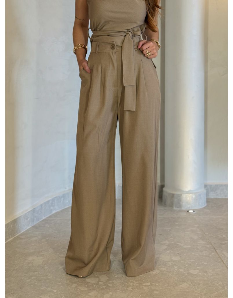 Conjunto Calça Bruxelas Cáqui