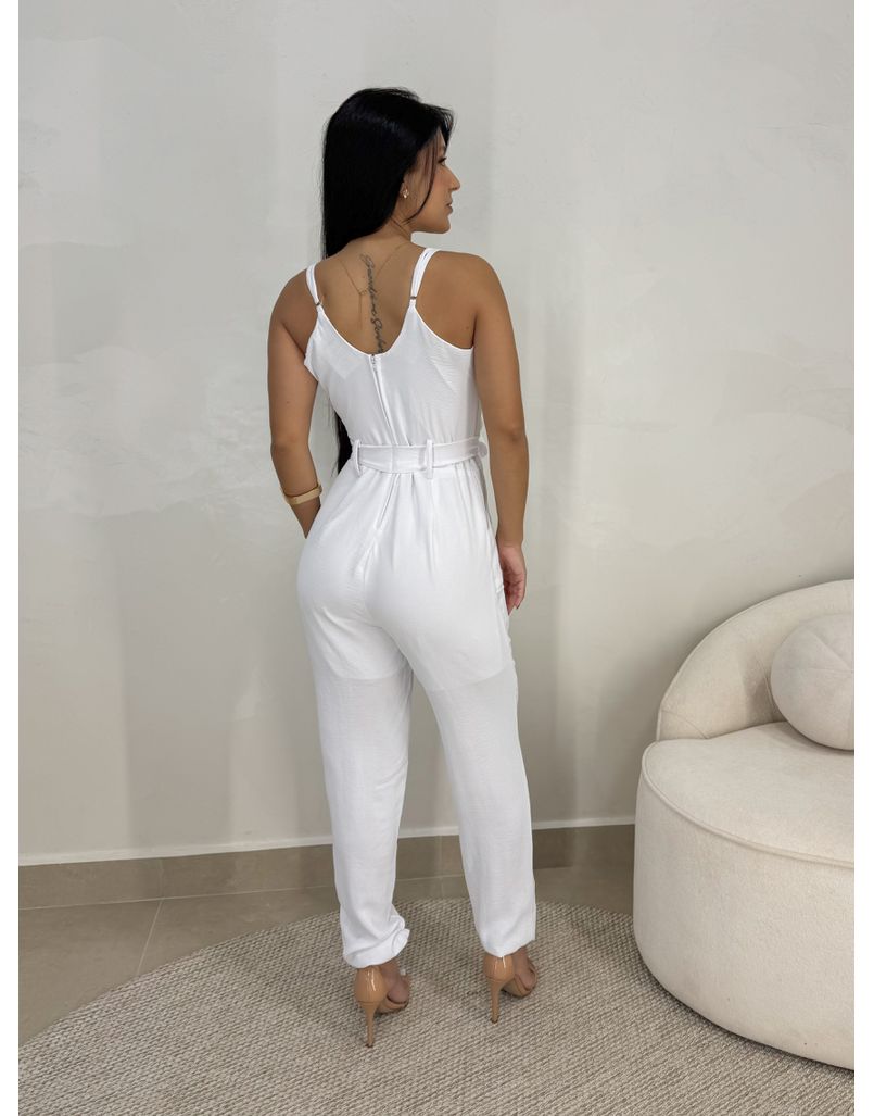 Macacão Georgia Branco