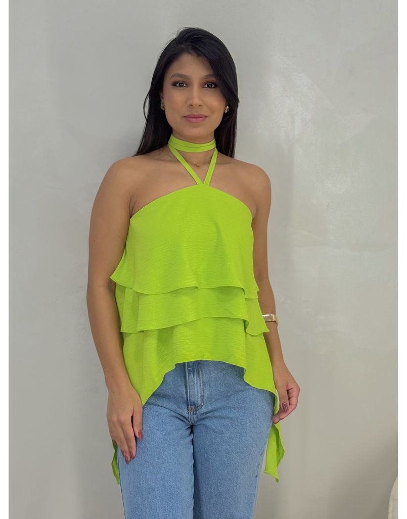 Bata May Verde Lima - Loja La Mina 