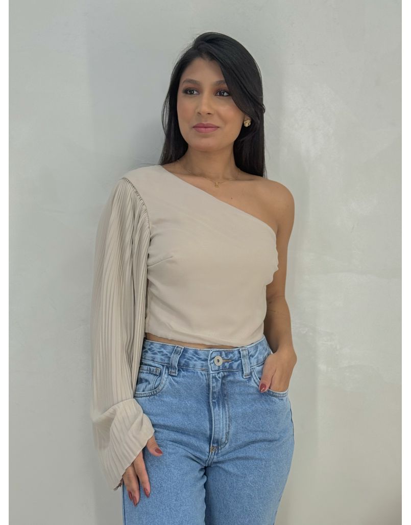 Cropped Suzan Nude - Loja La Mina 
