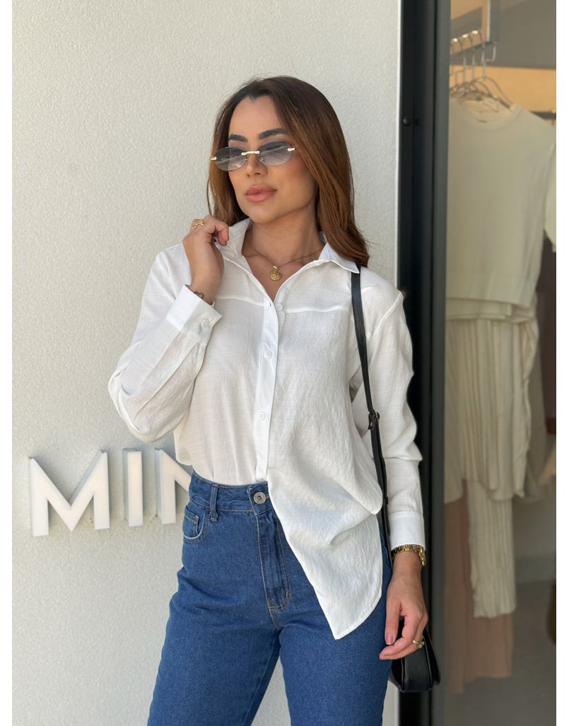 Camisa Viscolinho Talita Off