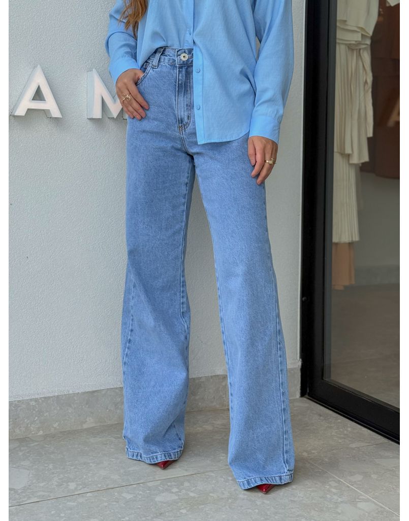 Calça Pantalona Samara - Loja La Mina 