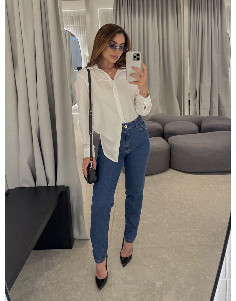 Calça Mom Jeans Rita