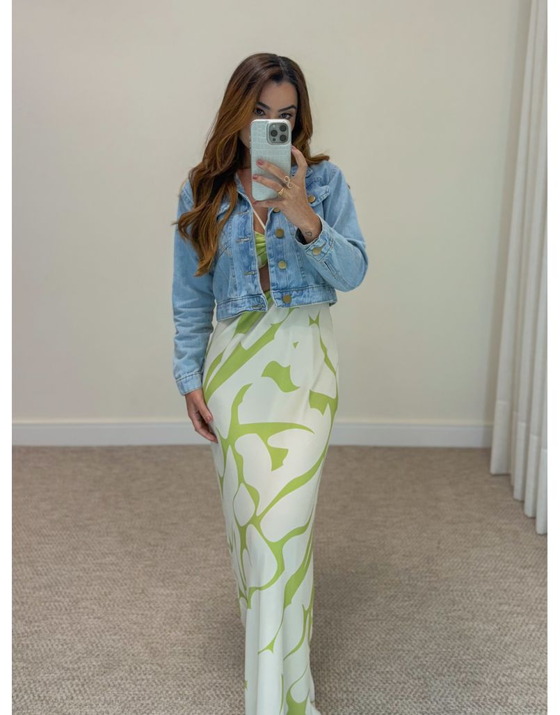 Jaqueta Jeans Clara Kauane