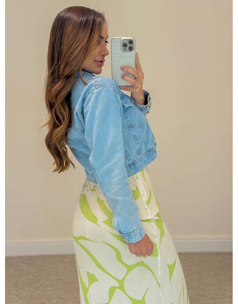 Jaqueta Jeans Clara Kauane