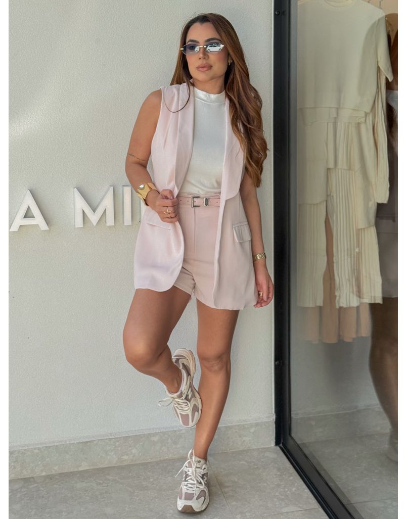 Conjunto Short Alessandra Rosa