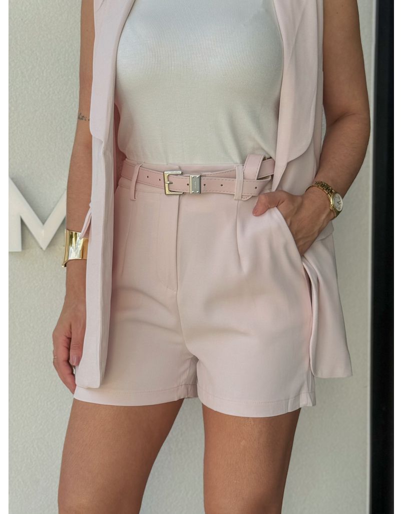 Conjunto Short Alessandra Rosa
