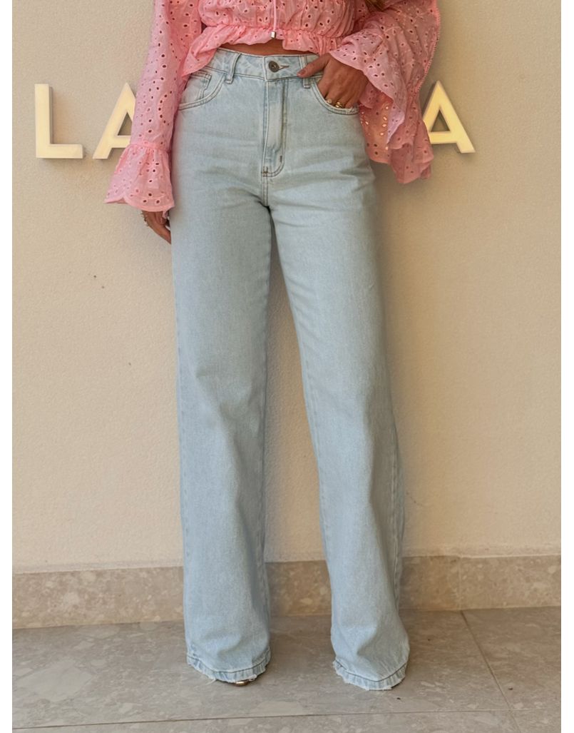 Calça Wide Leg Aisha - Loja La Mina 