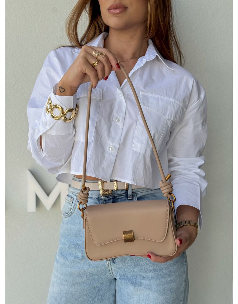 Bolsa Elisa Cappuccino - Loja La Mina 