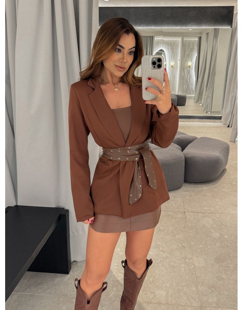 Blazer Alicia Café 