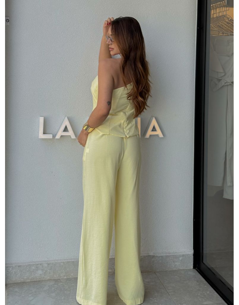 Conjunto Ombro Só Talia Manteiga