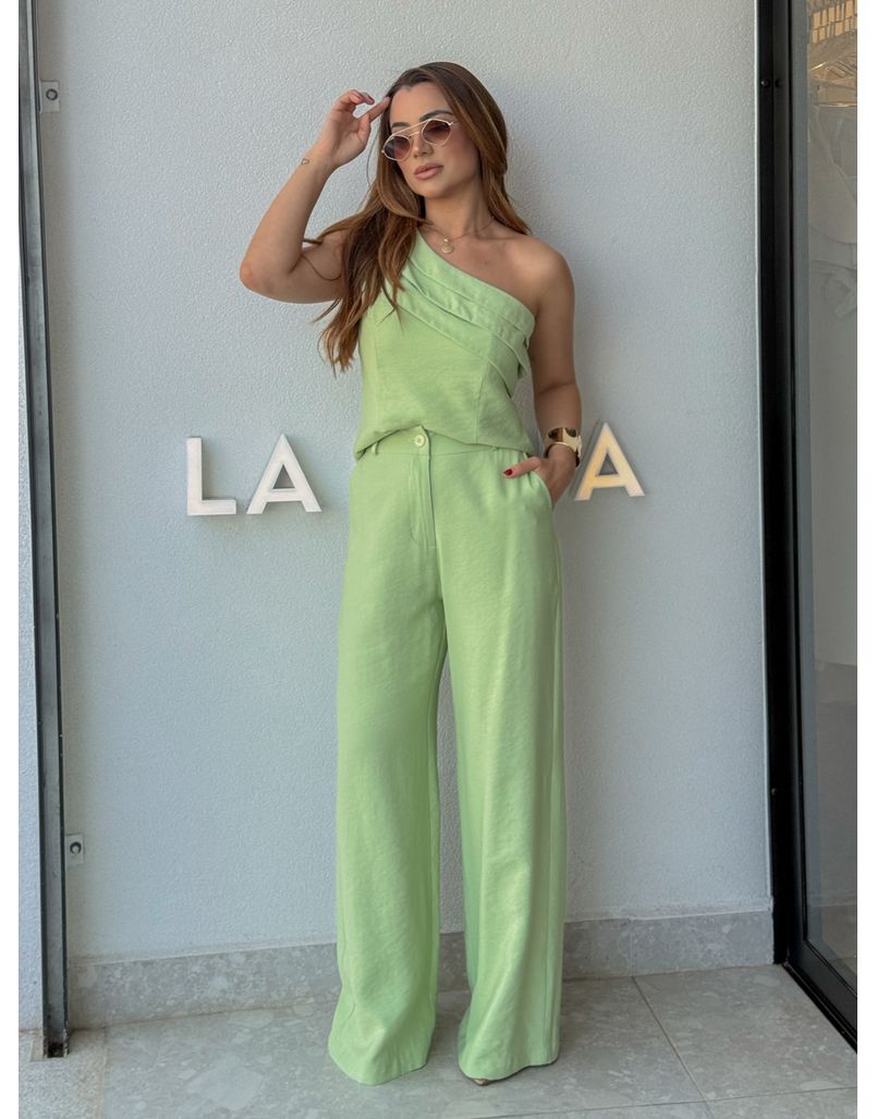 Conjunto Ombro Só Talia Verde