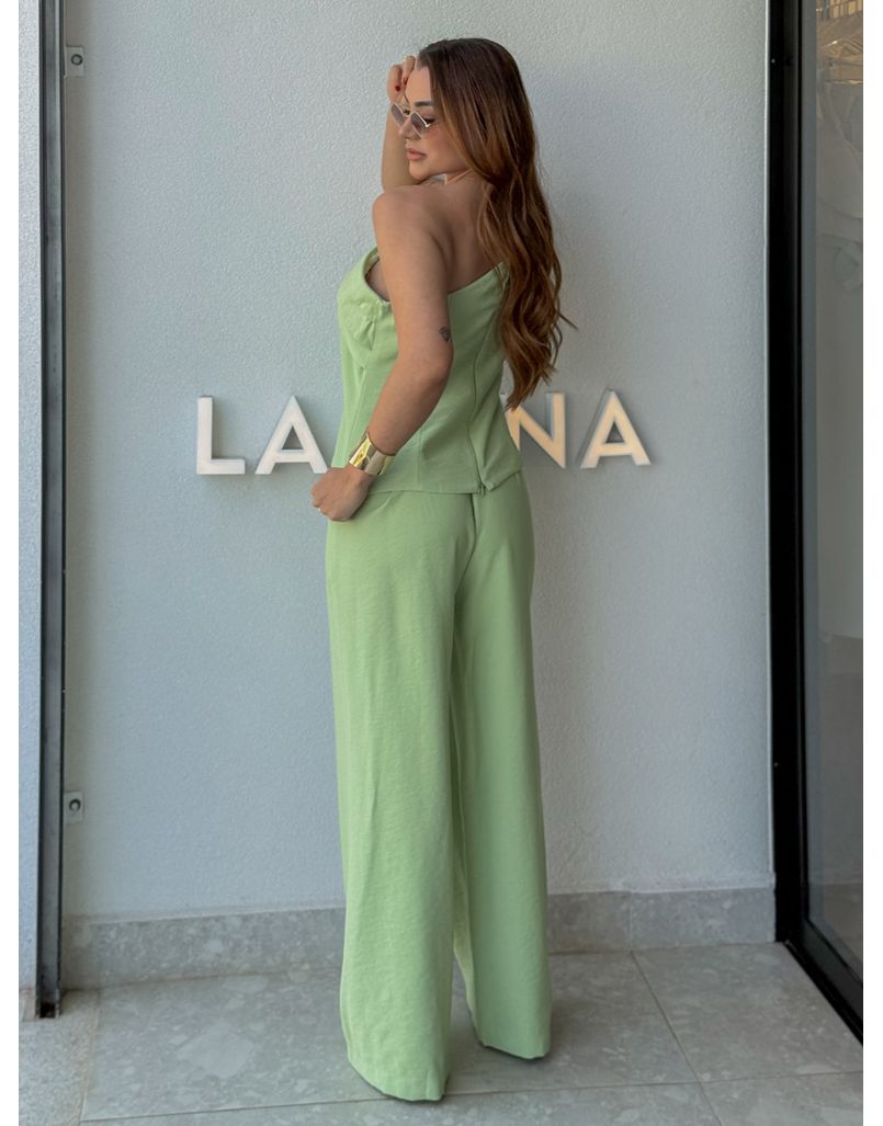 Conjunto Ombro Só Talia Verde
