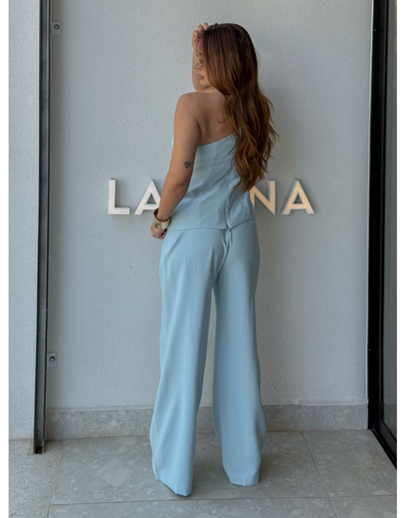Conjunto Ombro Só Talia Azul