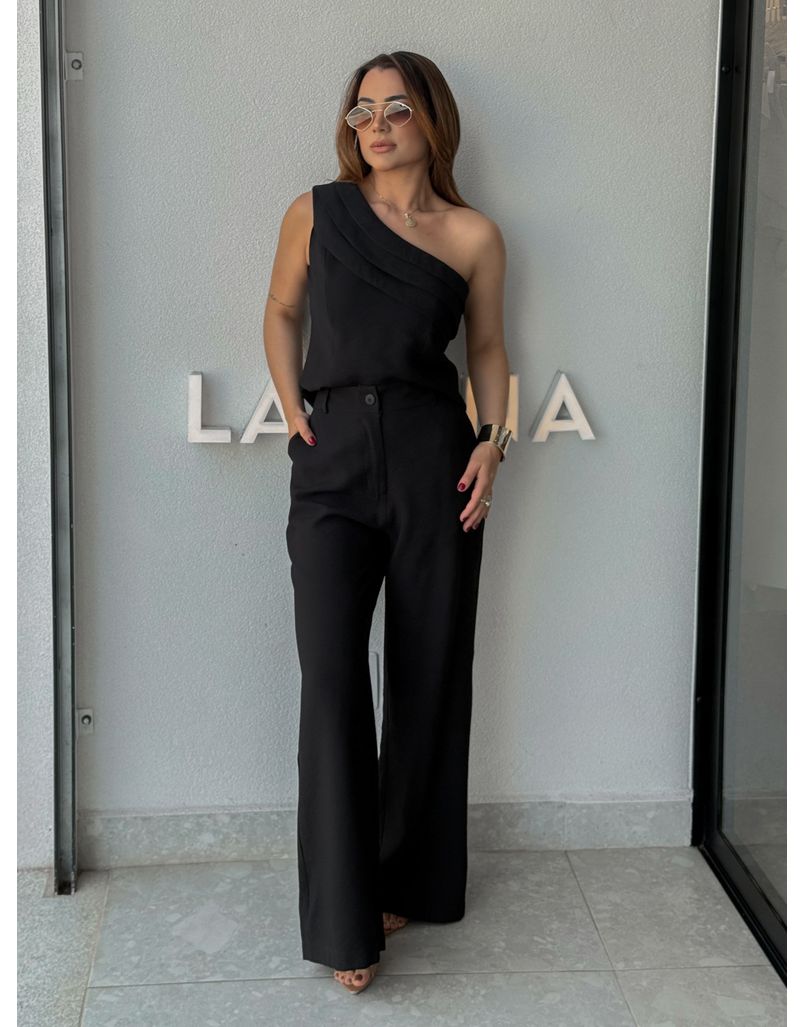 Conjunto Ombro Só Talia Preto